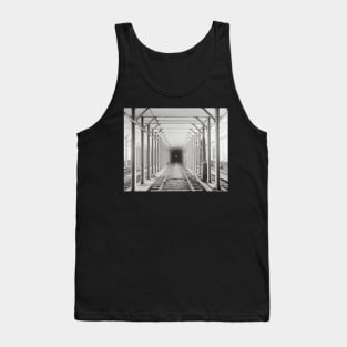 New York Subway Tunnel, 1904. Vintage Photo Tank Top